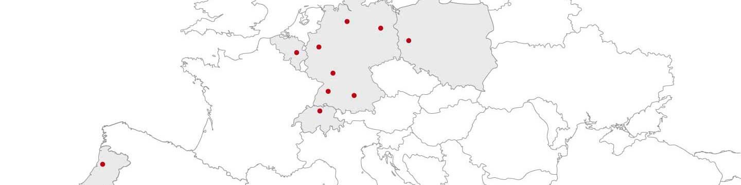 Locations EXAMION GmbH