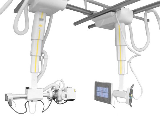 Stationäres Komplettröntgensystem mit Deckenanbringung