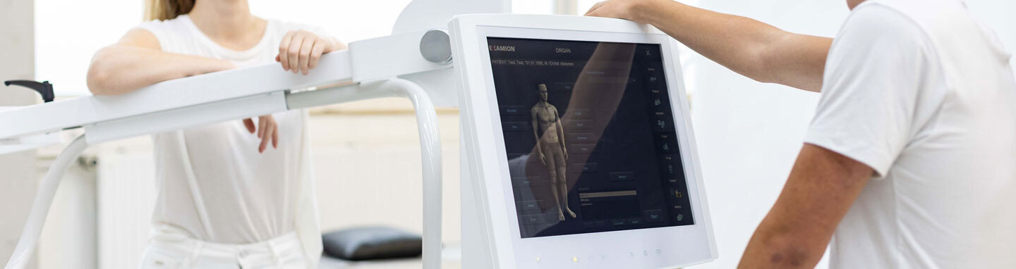 Mobile Roentgenanlage für das Krankenhaus