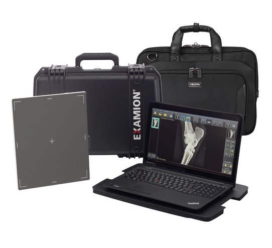 X-DR Portable Case M WiFi DT inklusive Laptop, Detektor und optionaler Tragetasche